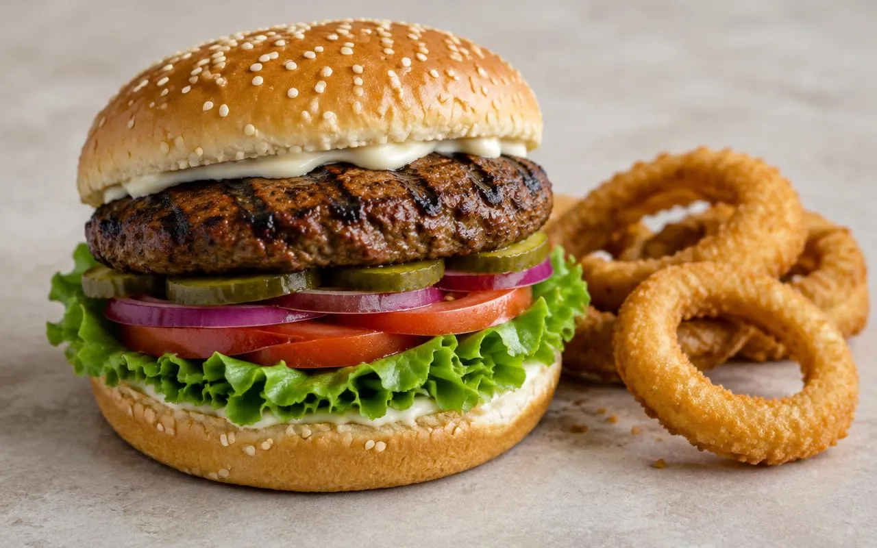 A typical Burger King meal
