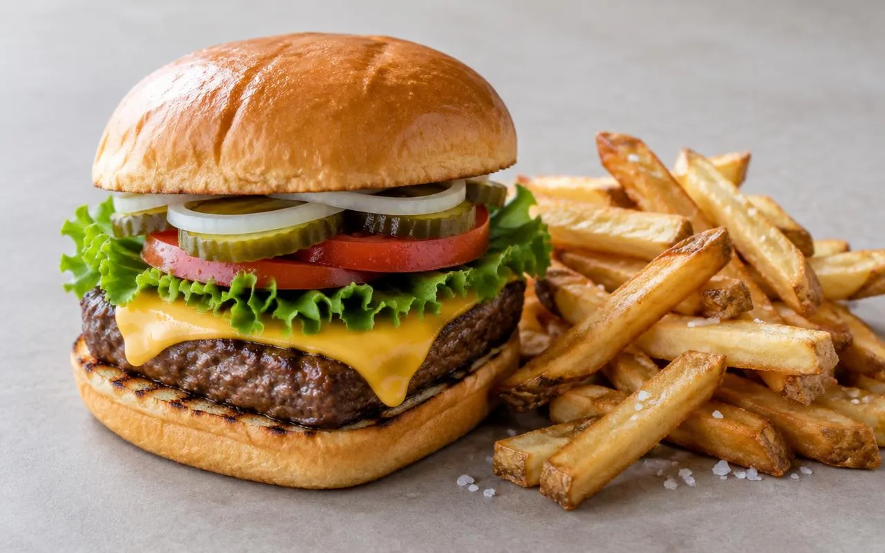 A typical Wendy's meal